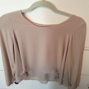 Beige blouse